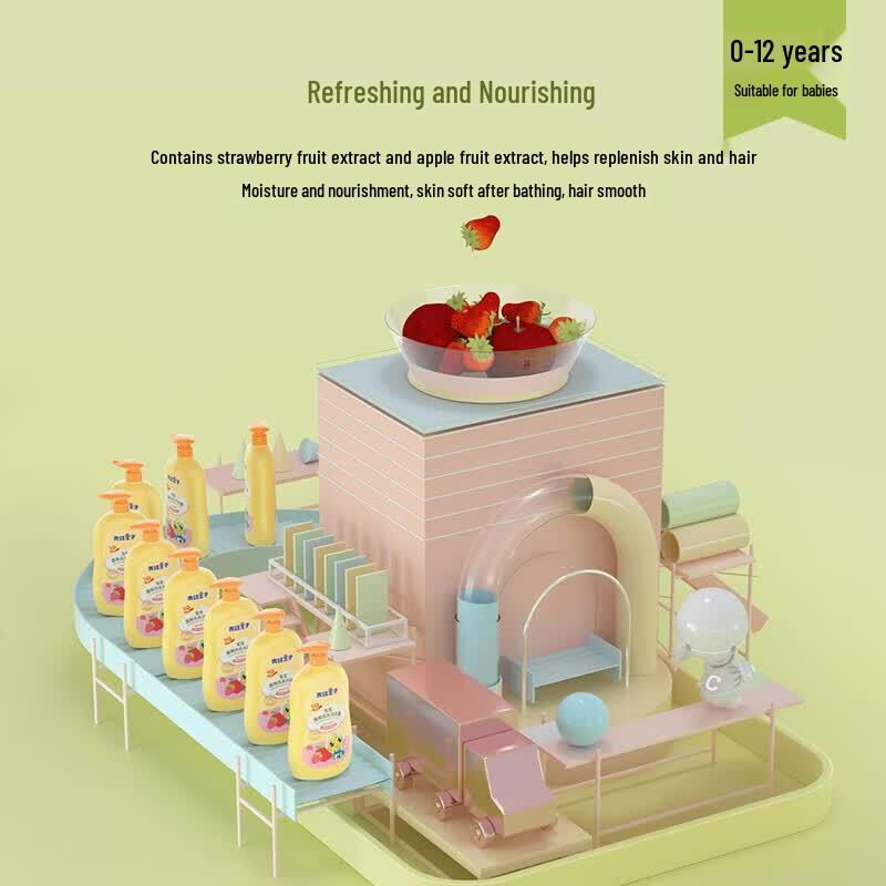 Frog Prince Baby Shampoo & Body Wash Set