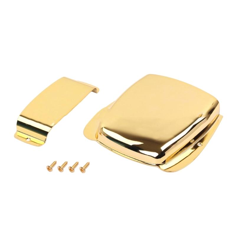 

Metal Guard Cover Easy Installation Bridge Protector Metal Texture for Guitar Bridge Prevents Deformation and Wear золотой