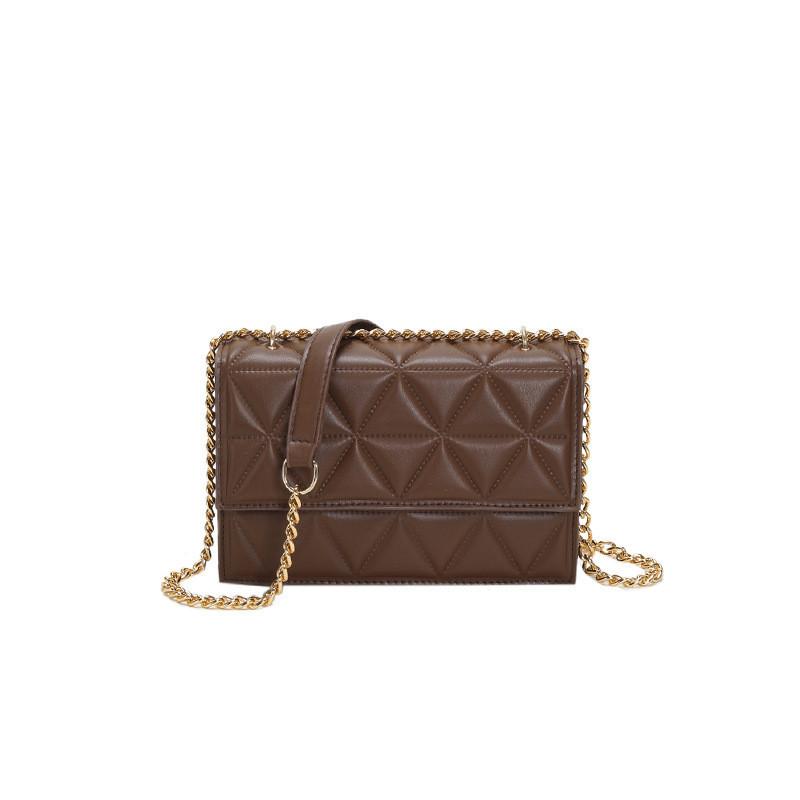 Stylish Pu Leather Small Box Handbag For Women With Magnetic Closure And Sleek Design