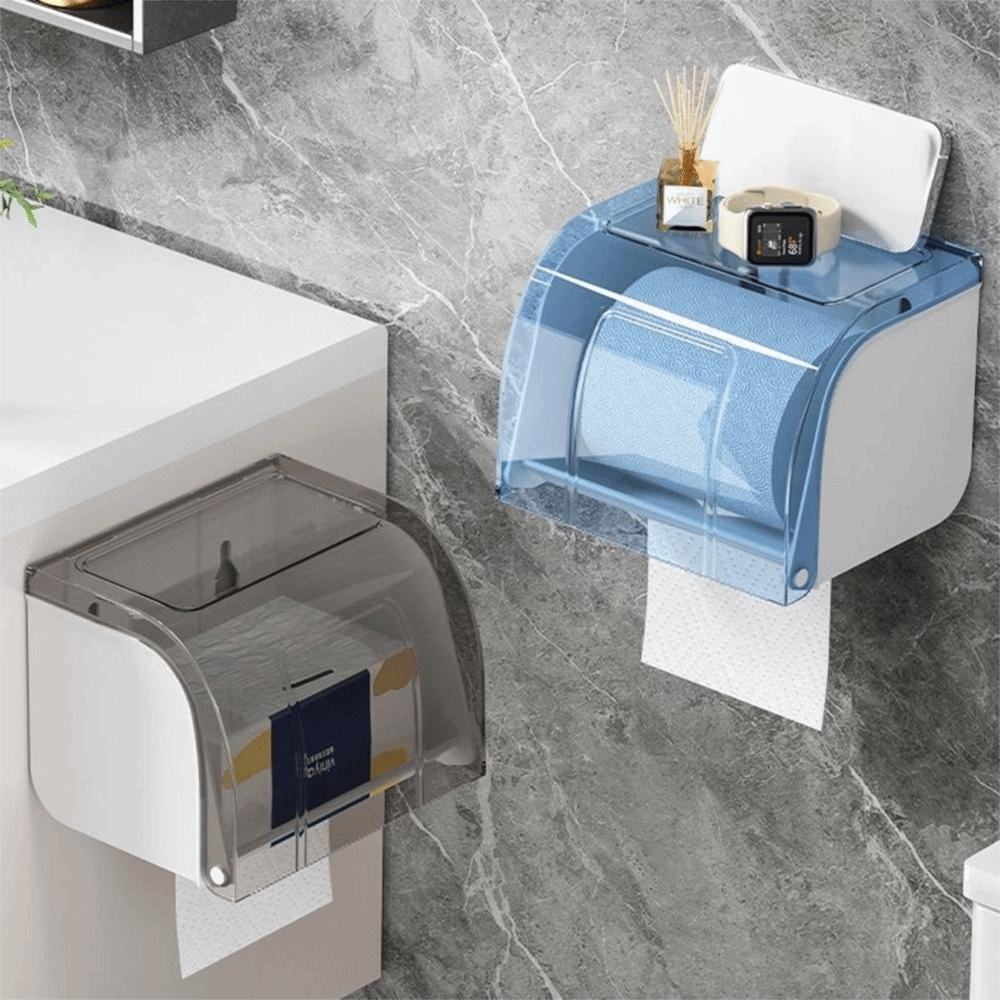 Porte-rouleau de papier toilette à forte capacité de charge Distributeur de rouleau de papier toilette étanche Buanderie