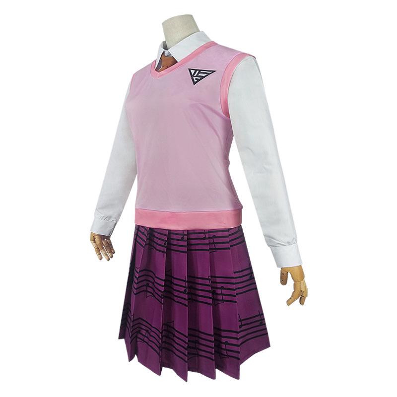 Danganronpa V3 Akamatsu Kaede Cosplay Schuluniform