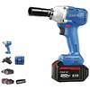 DAYI 20V Cordless Brushless Impact Wrench CN Plug (adapter Included)