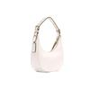 COACH Bailey Refined Pebbled Leather Smooth Leather Hobo Bag , Shoulder Bag , Handbag Large Women's White (Unisex) Shoulder Bags