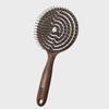 Hairbrush Reverse Wood Circle Sensitive