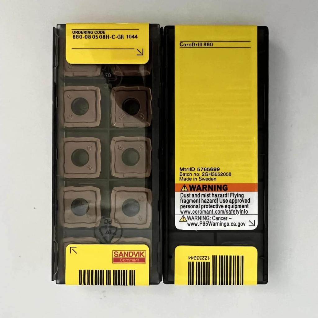 880-080508H-C-GR 1044  /  Industrial indexable Carbide Inserts 10 PCS