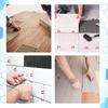 100Pcs U-shaped Horseshoe Shims Tile Spacers PP Level Wedges Positioning Clips Leveling System Wedge For Floor Wall Tile Gap