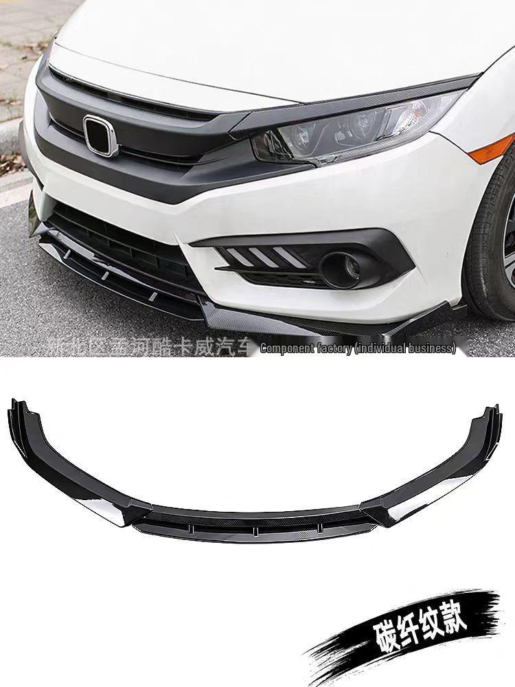 Honda Civic 2016-2020 Front Lip Body Kit (4-Piece)