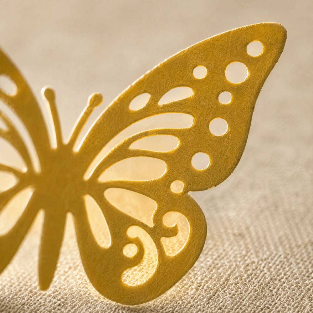 72Pcs 3 sizes Butterfly Wall Stickers Easy Cleaning 3D Butterfly Wall Decor Home Decor
