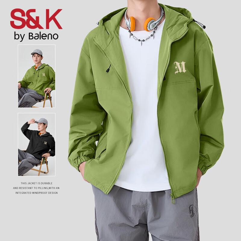 

Baleno Men s S&K Stormproof Outdoor Hooded Jacket 5XL