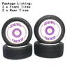 RC Car Wheels Orginal Tires for WLtoys 124016 124017 124019 124018 144001 144010 Remote Control Car Upgrade Parts Rubber Tyre