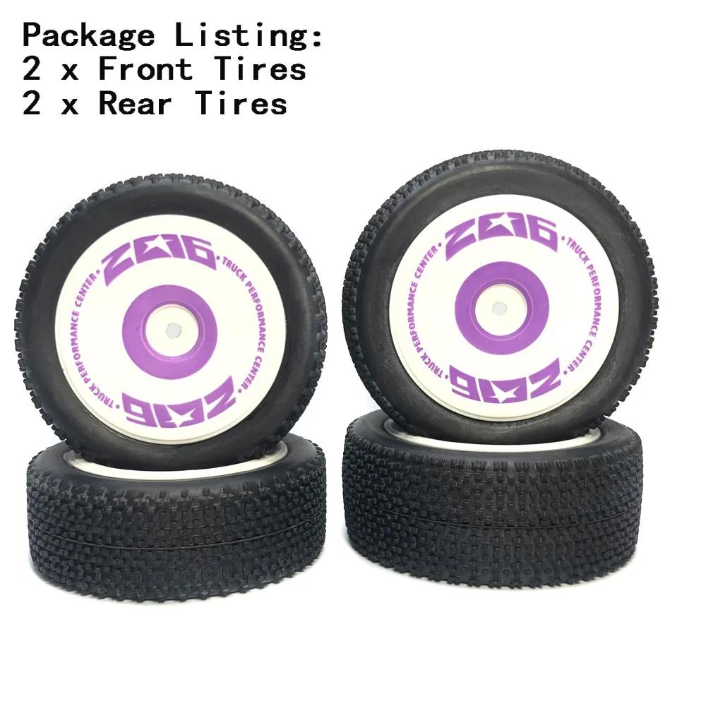 RC Car Wheels Orginal Tires for WLtoys 124016 124017 124019 124018 144001 144010 Remote Control Car Upgrade Parts Rubber Tyre