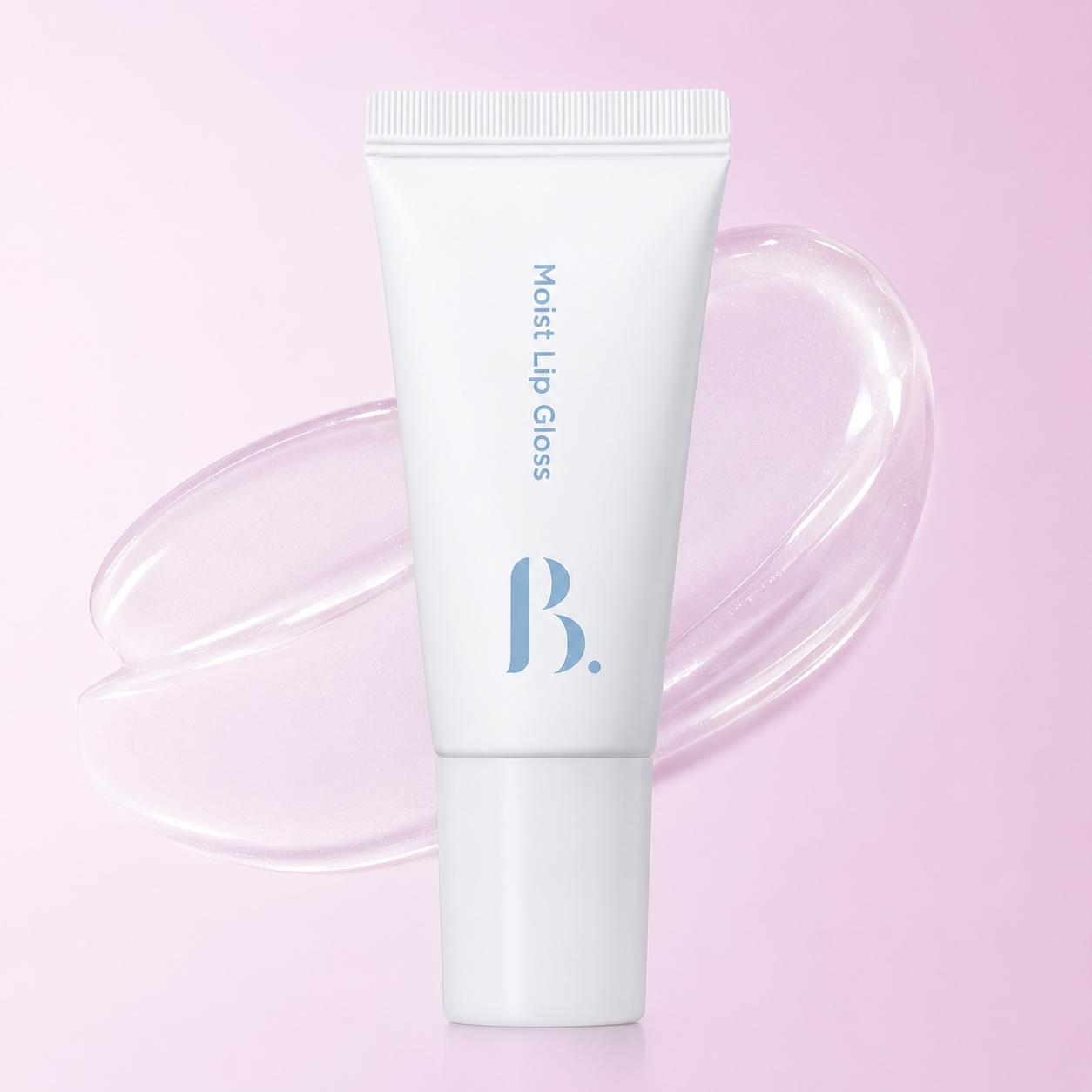 Boncept Moist Lip Gloss 8g Korean Glossy Lip Plumper Hydrating Shine Lip Gloss