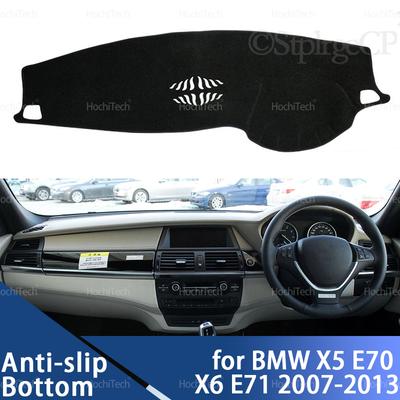Copertura Cruscotto Anti Luce Antiscivolo Anti Sporco Tappetino Parasole Dashmat Protezione per BMW X5 E70 X6 E71 2007-2013 LHD RHD