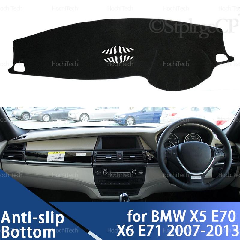 Dashboard Cover Avoid Light Anti-Slip Anti-dirty Mat Pad Sunshade Dashmat Protect for BMW X5 E70 X6 E71 2007-2013 LHD RHD