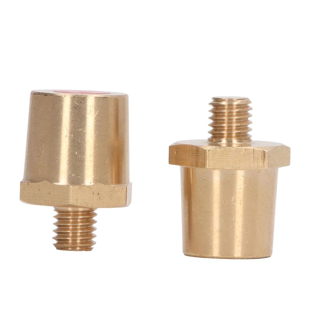 1 Pair Male Thread Brass Battery Terminal Brass Material Charging Post Connector  Battery Charging