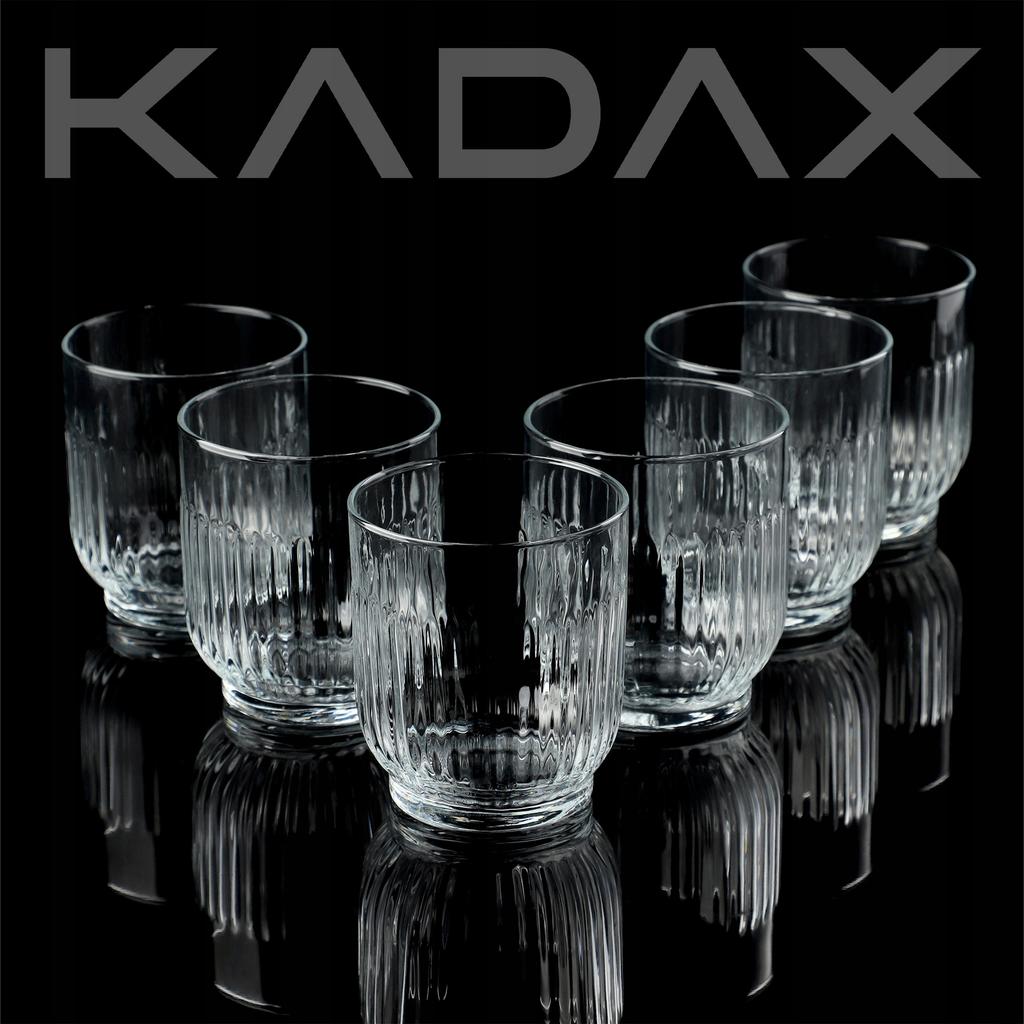 KADAX 6x Szklanki Do Drinków Napojów Zestaw