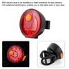 Waterproof Bike Bicycle LED Taillight Safety Warning Light Brake Lamp USB Fast Charging