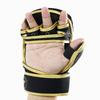 Professioneller MMA-Handschuh Mattschwarz 7oz MMA Trainings-Sparring-Grappling-Boxen-Muay Thai-Handschuhe