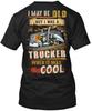Trucker Tee T Shirt Made In the USA Size S To 5XL
