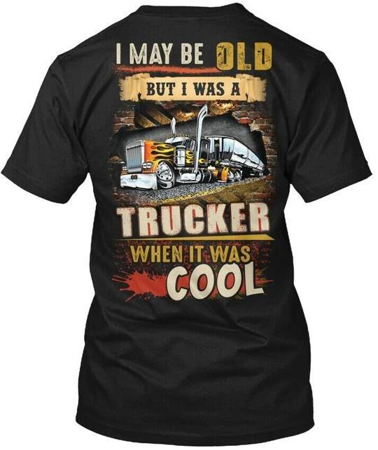 Trucker Tee T shirt Made in the USA Size S to 5XL S
