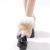 Thickened Furry Leg Warmers Faux Fur Long Tube Sock Kawaii Lolita Boots Cover  Autumn/Winter