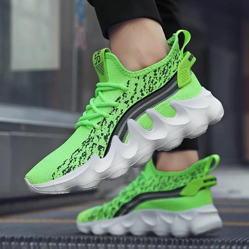 Herrenschuhe Sneakers Herrentennis Luxusschuhe Herren Casual Trainer Race Atmungsaktive modische Halbschuhe Laufschuhe für Männer