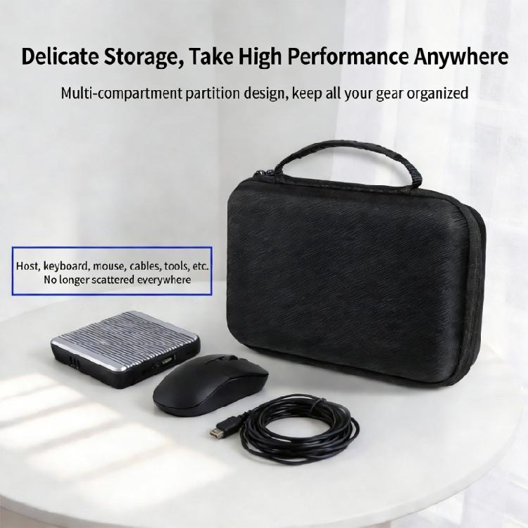 Mini ITX PC Computer Host Carrying Pouch With Water Resistant Exterior And Spacious Interior