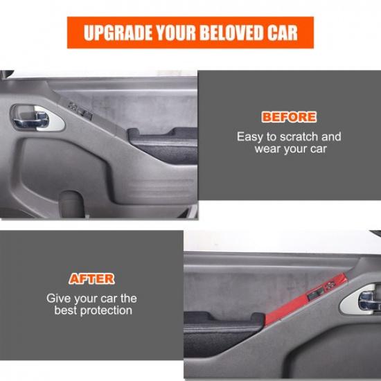 Carbon Fiber Window Lift Switch Button Trim Sticker For Nissan Frontier 2005-21