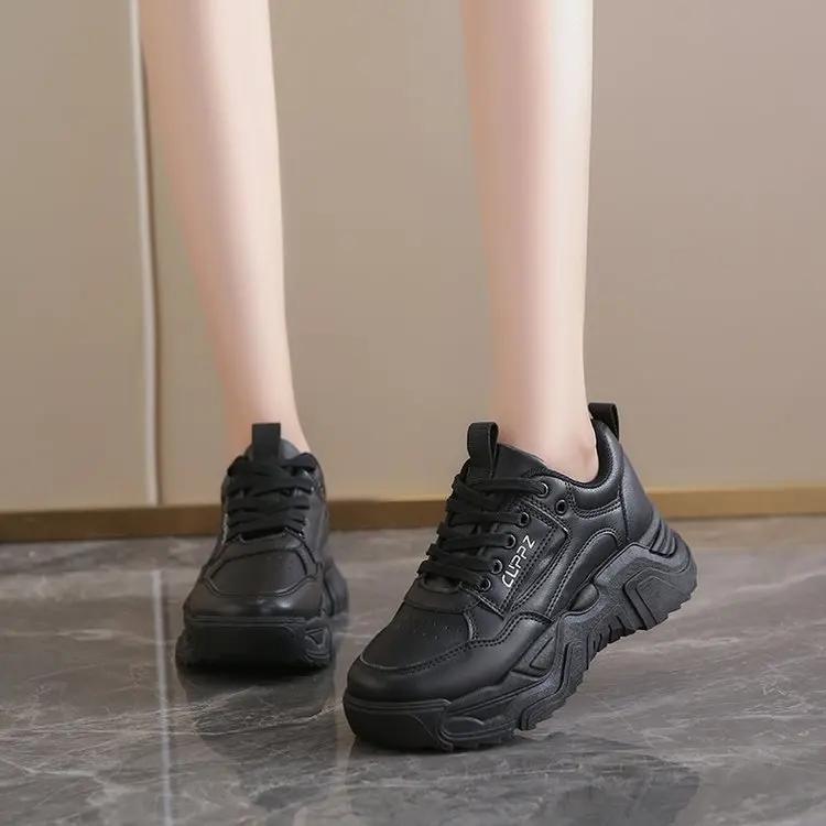 Women Sneakers Spring New Womens Casual Shoes Comfortable Wear-resistant Womens Platform Shoes   Running Shoes for Female