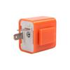 Motorcycle LED Flasher Relay Adjustable Frequency Square Flashing Flasher Motorcycle Led Lights Turn Signal Indicator 12V Flash