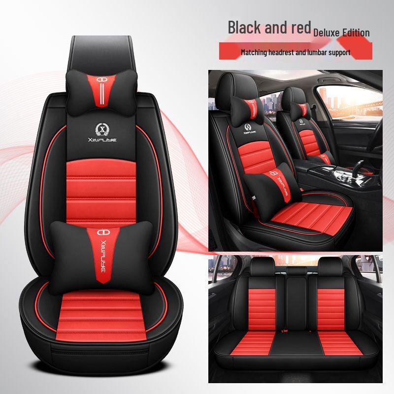 Nissan Car Seat Cover Set: Fits Sylphy, Kicks, Bluebird, Teana, Qashqai, X-Trail, Tiida – All-Season Cushions.