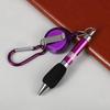 Gespen Ring Lanyard Kantoorbenodigdheden Intrekbare Sleutelhanger Balpen Neutrale Pen Gemakkelijk Trekbare Gesp Pen Schrijfgerei
