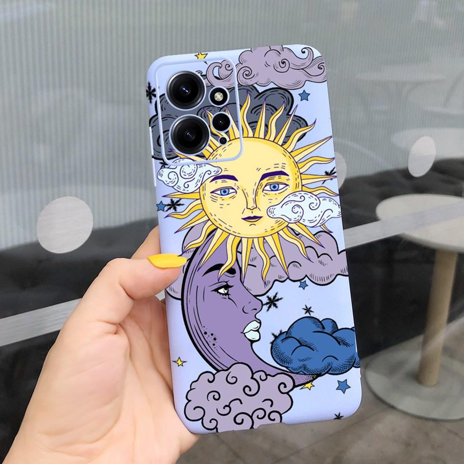 Case For Xiaomi Redmi Note 12 4G Note12 Pro Global Cute Sunflower Candy Color Soft Silicone Cover For Redmi Note 12 Pro 12Pro 5G