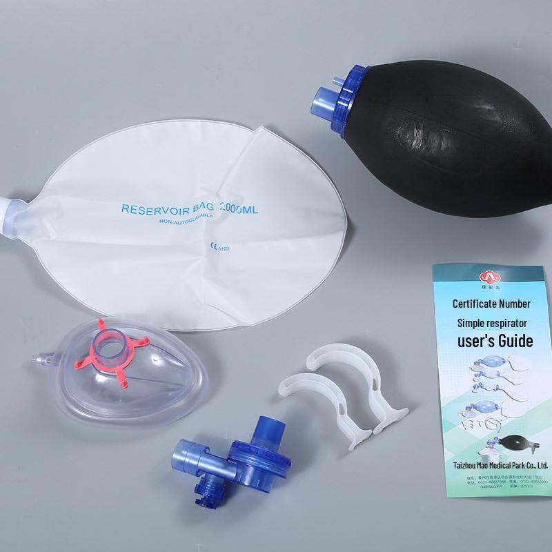 Kangantai Home Use Manual Resuscitator for Emergency Breathing