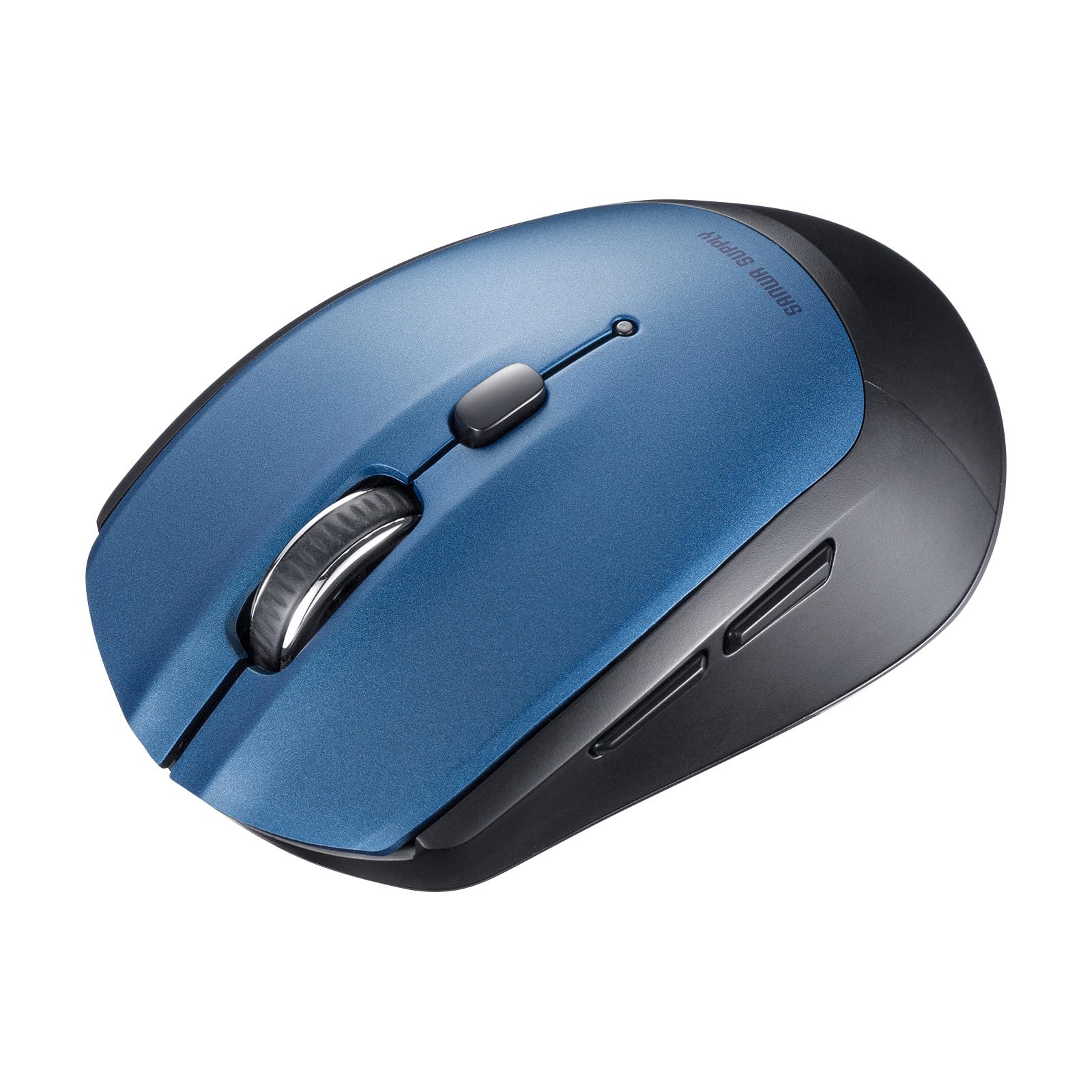 

Sanwa Supply Bluetooth Blue LED Mouse (5 Buttons, Blue) MA-BB509BL