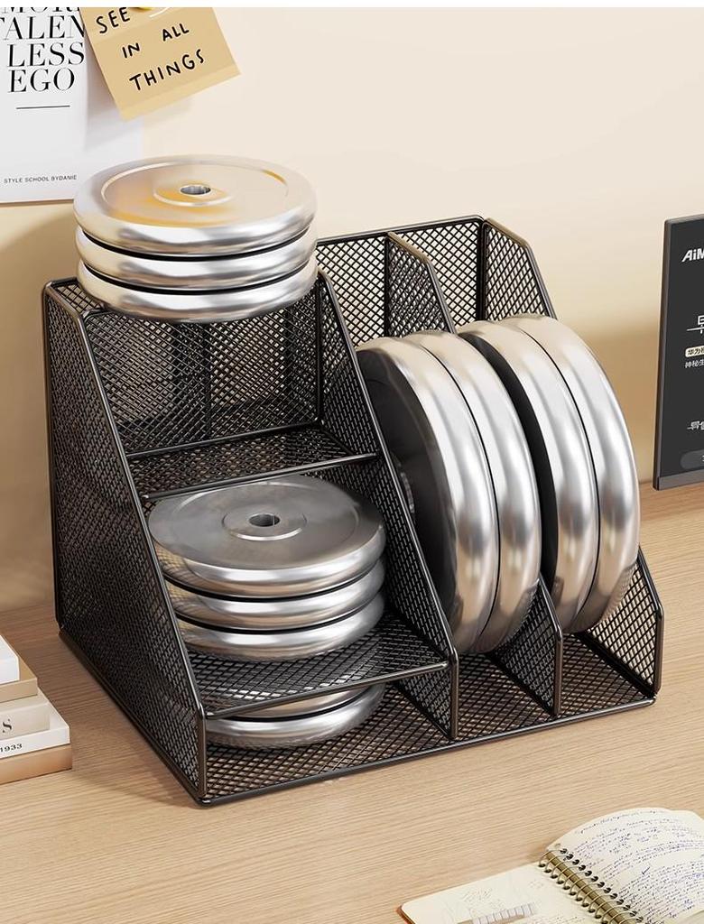 Desk File Holder & Organizer: Large Capacity Storage Rack for Folders, Books, and A4 Papers