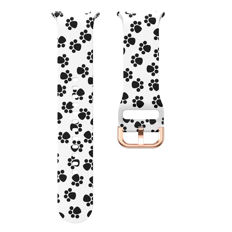 Printing Silicone Strap For Samsung Watch 8 Band Galaxy Watch 8 Classic Watchband Replacement No Gap Galaxy Watch 8 Correa