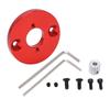 Remote Control Car Upgrade Motor Holder Aluminum Alloy Portable Motor Base Mount Parts for MN86K 1 12 RC Cars Red