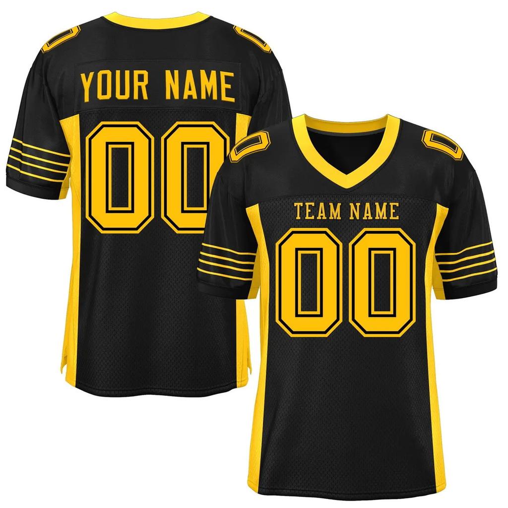 Football Jersey, Short-Sleeved American Football Jersey, Game Training Nfl Jersey, Pittsburgh Steelers