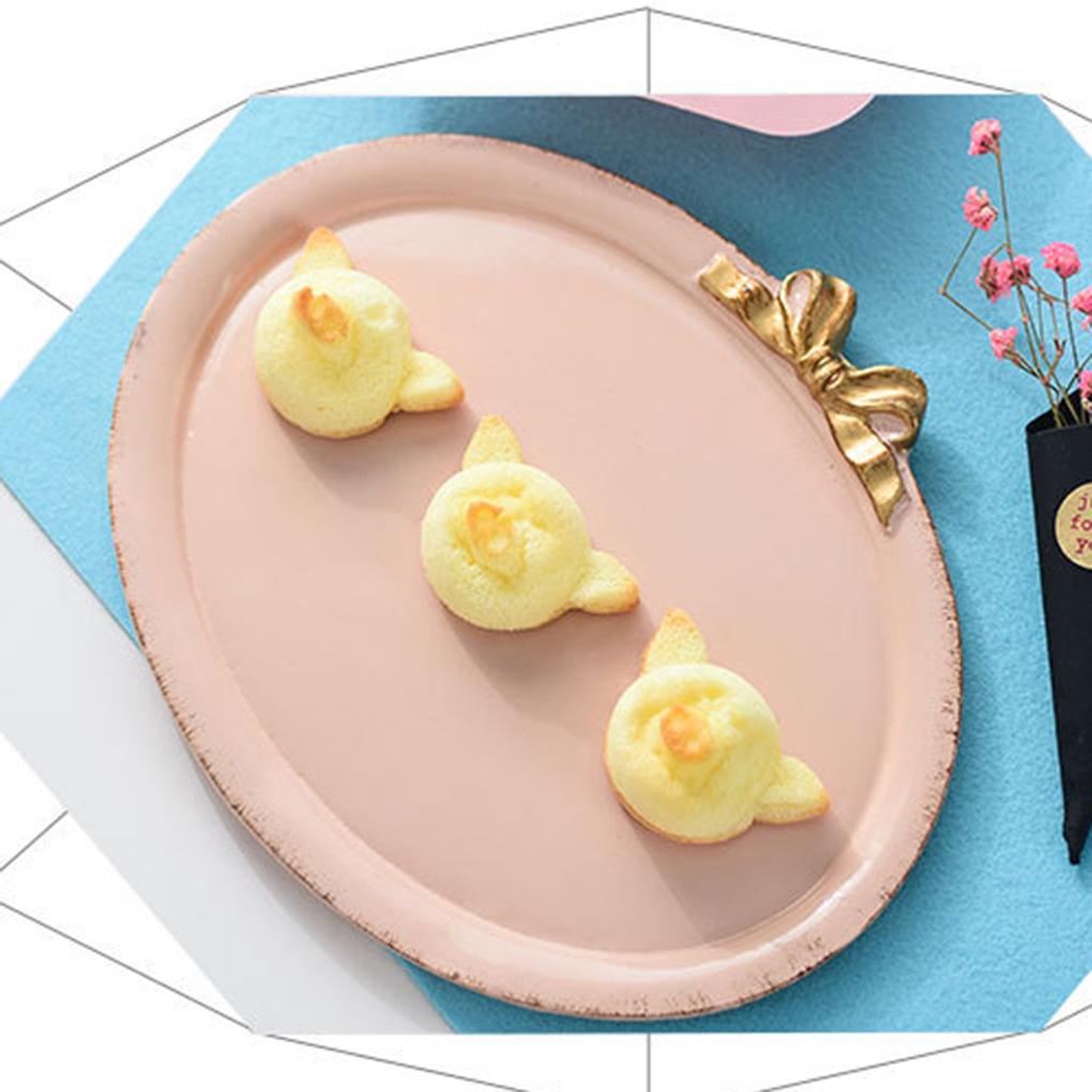 Kakiyi 4 Hole Cartoon Pig Animal Cake Mold Silica Gel Mould Bakeware Baking DIY Tools Accessories Fondant