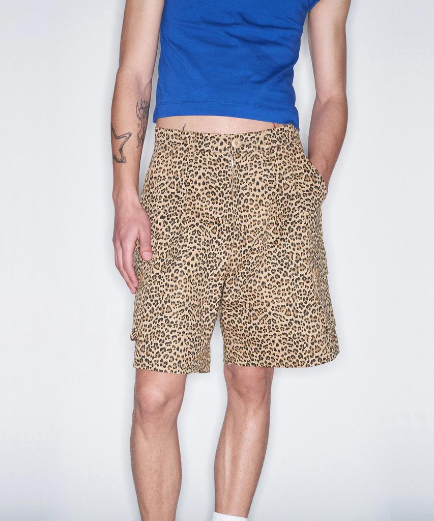 Peulomaleul 5-Part Boy Scout Chino Pants / Leopard