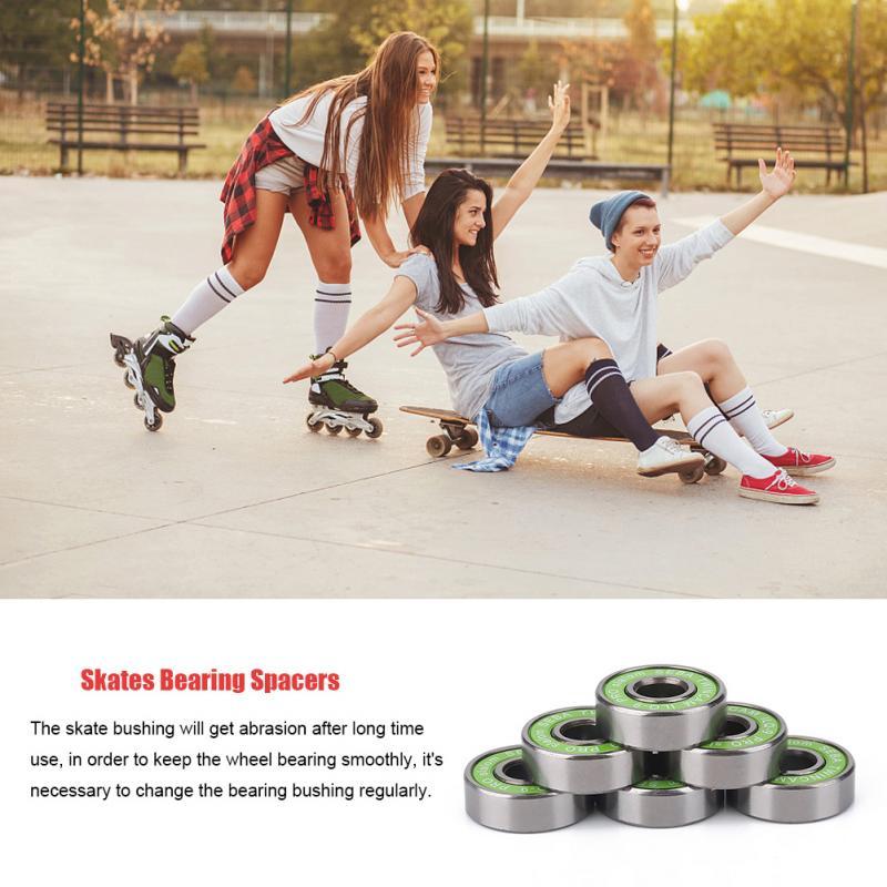Buy 16Pcs Stainless Steel Roller Skates Bearing Durable Training