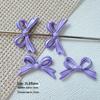 Macaron Color Bow Tie Bead String Necklace & Hair Accessories