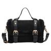 Autumn and winter French niche fashion handbag women's 2025 new foreign plush small square bag high-end shoulder bag