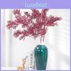 Plastic Misty Frost Bamboo Leaf Artificial Flower For Wedding Decor And Outdoor Photography