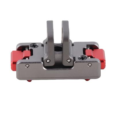 Quick Release Mount Aluminum Alloy Snap On Magnetic Mount Base with 1 4in Screw Port for Action Camera