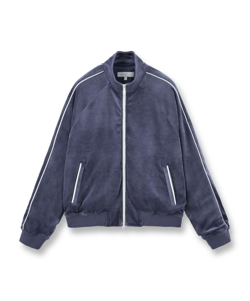 Brownyard Velours Trainingsjacke, Vintage Marine
