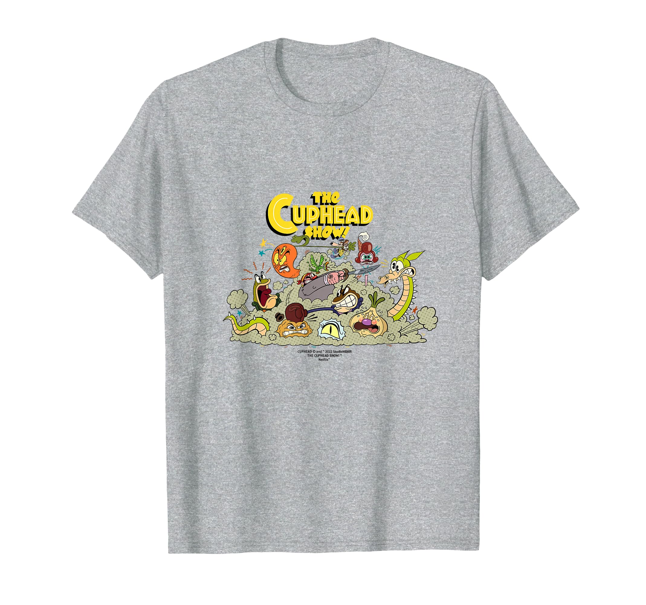 The Cuphead Show! Boss Fight Graphic T-Shirt