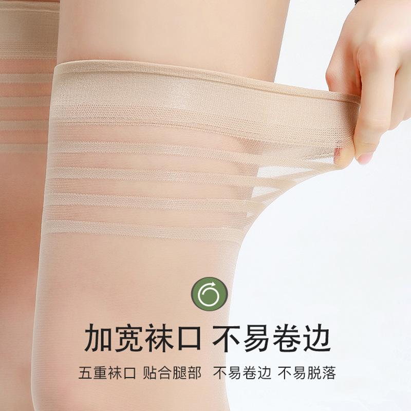 Women's Sexy Ultra-thin Over-the-knee Thigh-high Stockings, Anti-snag, Summer Thin Non-slip High Stockings