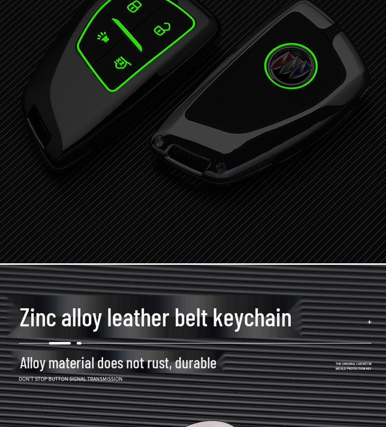 Buick Encore S Key Case: Fashionable Car Key Bag with Decorative Buckle.